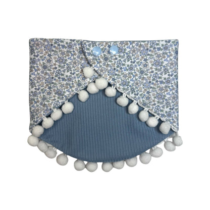 Blue Garden Dog Bandana