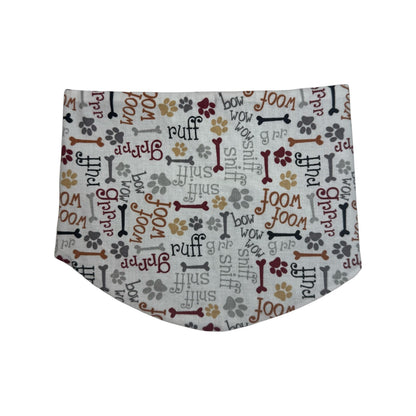 Burgundy Bark Dog Bandana
